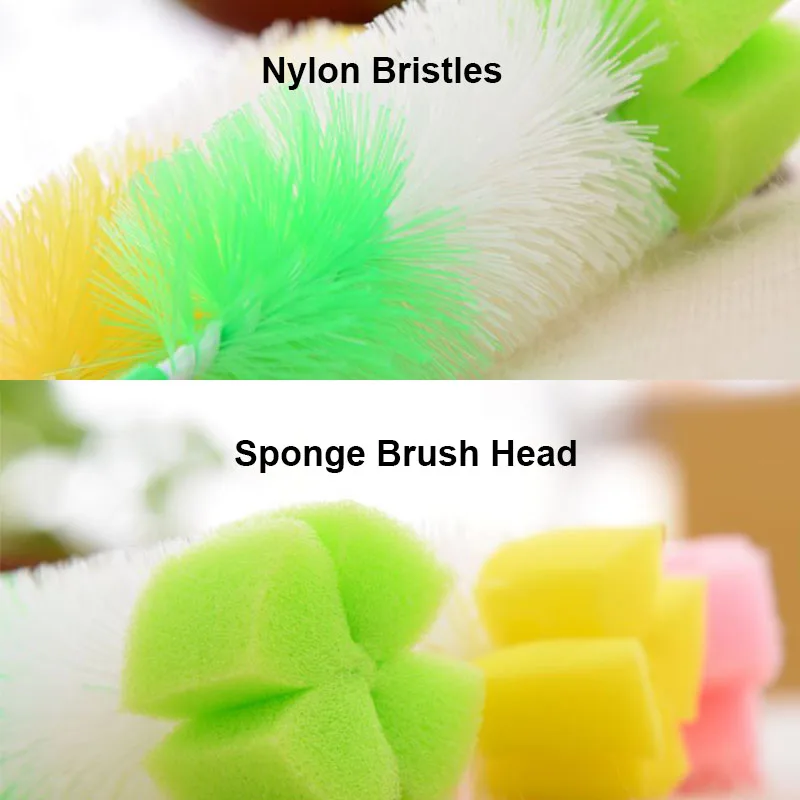 2 шт./компл. Детские щетки для бутылочек соска щетка бутылочки кормления 360