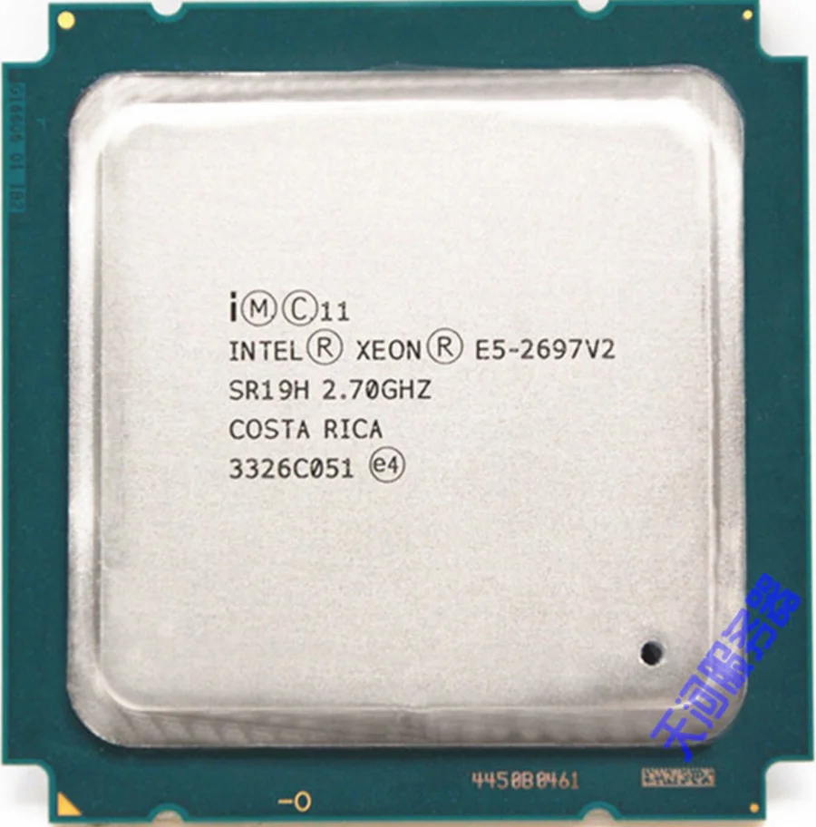 Процессор Intel xeon e5 2697 v2 2 7 ГГц 30 м QPI 8GT/s LGA 2011 SR19H C2 CPU Proce процессор |Процессоры| |