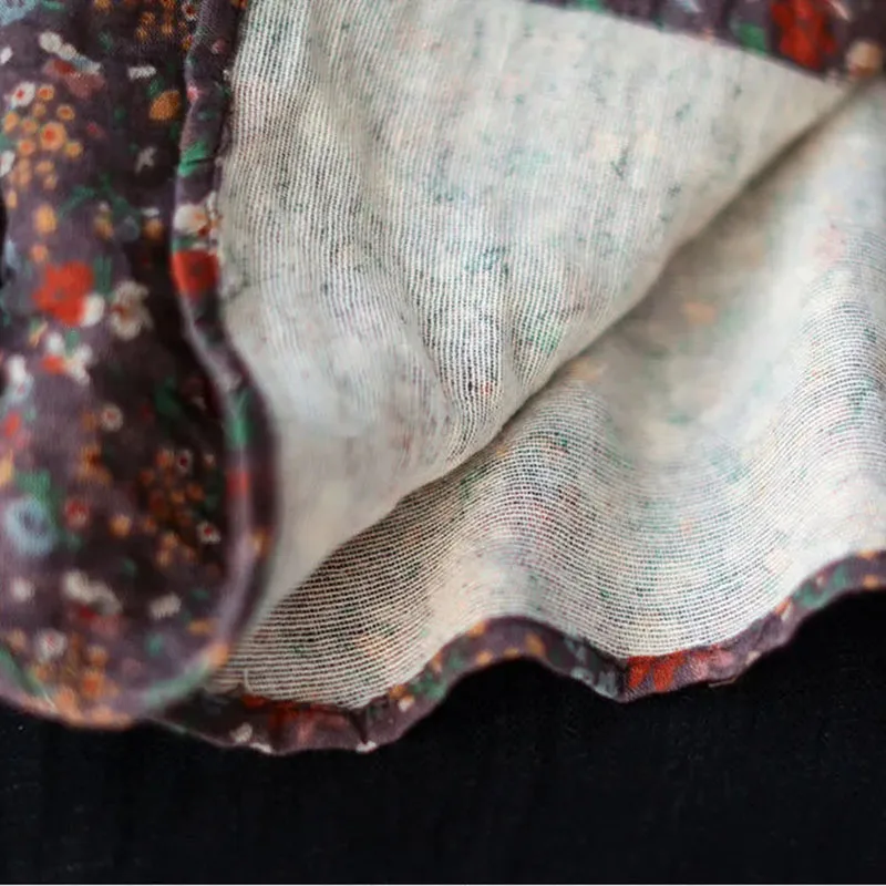 

New Vintage Loose Print Classic Women Shirts Office Lady Turn-Down Collar Fashion Tops Long Sleeve Button Casual Female Blouses