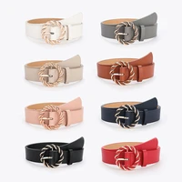 high quality female black brown white pink wild trouser womens belt cow girl western belts for women cintos de mujer