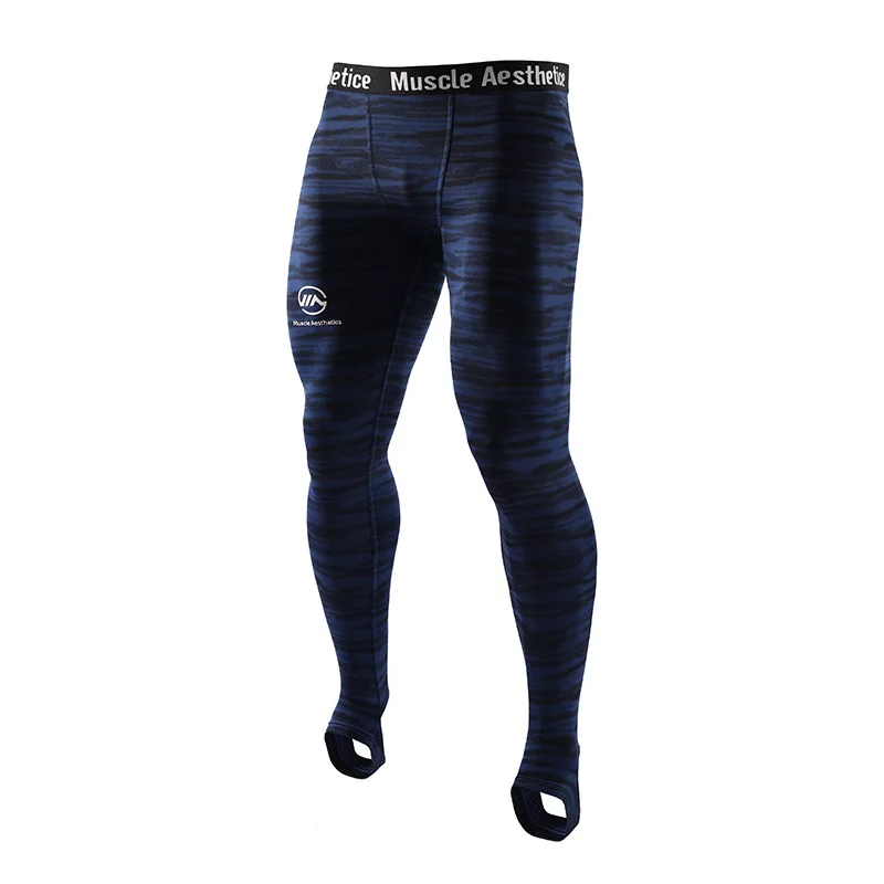 

2021 Sports Tights Men's Quick-drying Breathable Training Fitness Trousers Running Basketball High Elastic Leggings