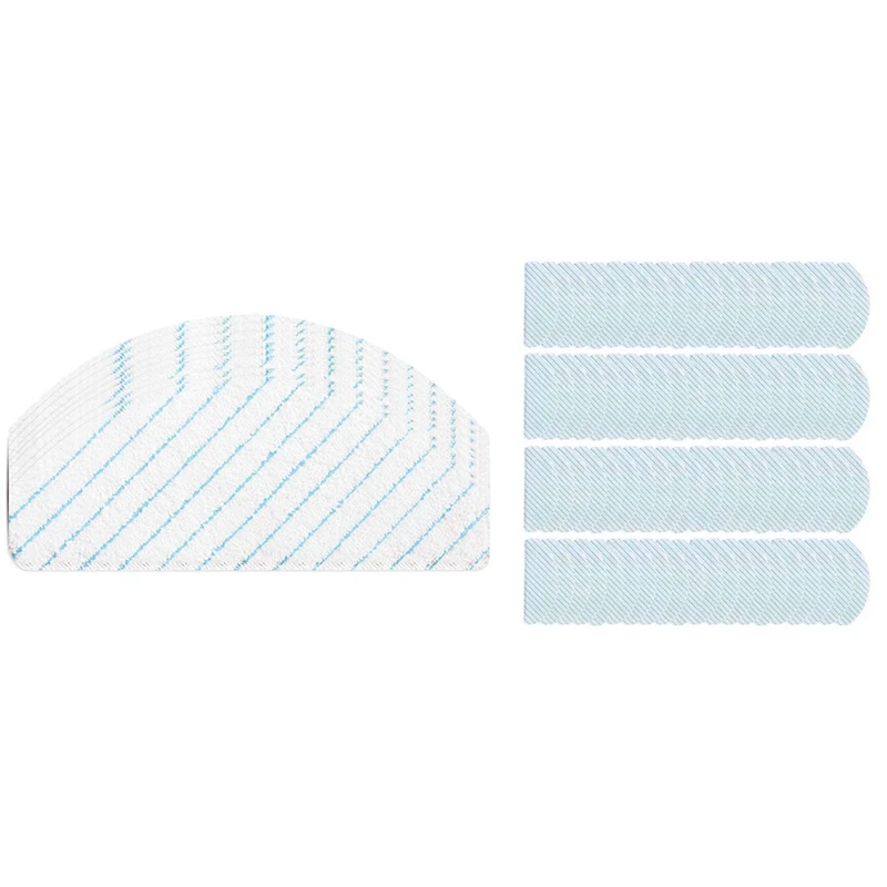 

100PCS Disposable Mop Pads With 80Pcs Disposable Cleaning Cloth Mop Sweeping For Ecovacs Deebot Ozmo T8 Series
