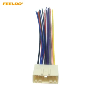 Автомобильный 20-контактный аудио стерео адаптер жгута проводов FEELDO для NissanSubaruInfiniti установка вторичного рынка CDDVD стерео #2938