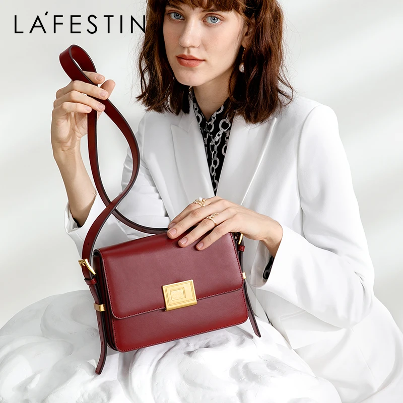 LAFESTIN 2019 Новая модная сумка через плечо с широким плечевым ремнем маленькая