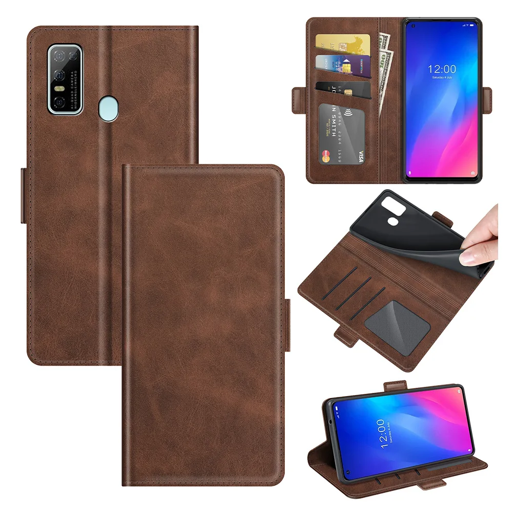 

PU Leather Case For Doogee N30 Magnetic Flip Wallet Card Slots Phone Holder Protective Funda For Doogee N30