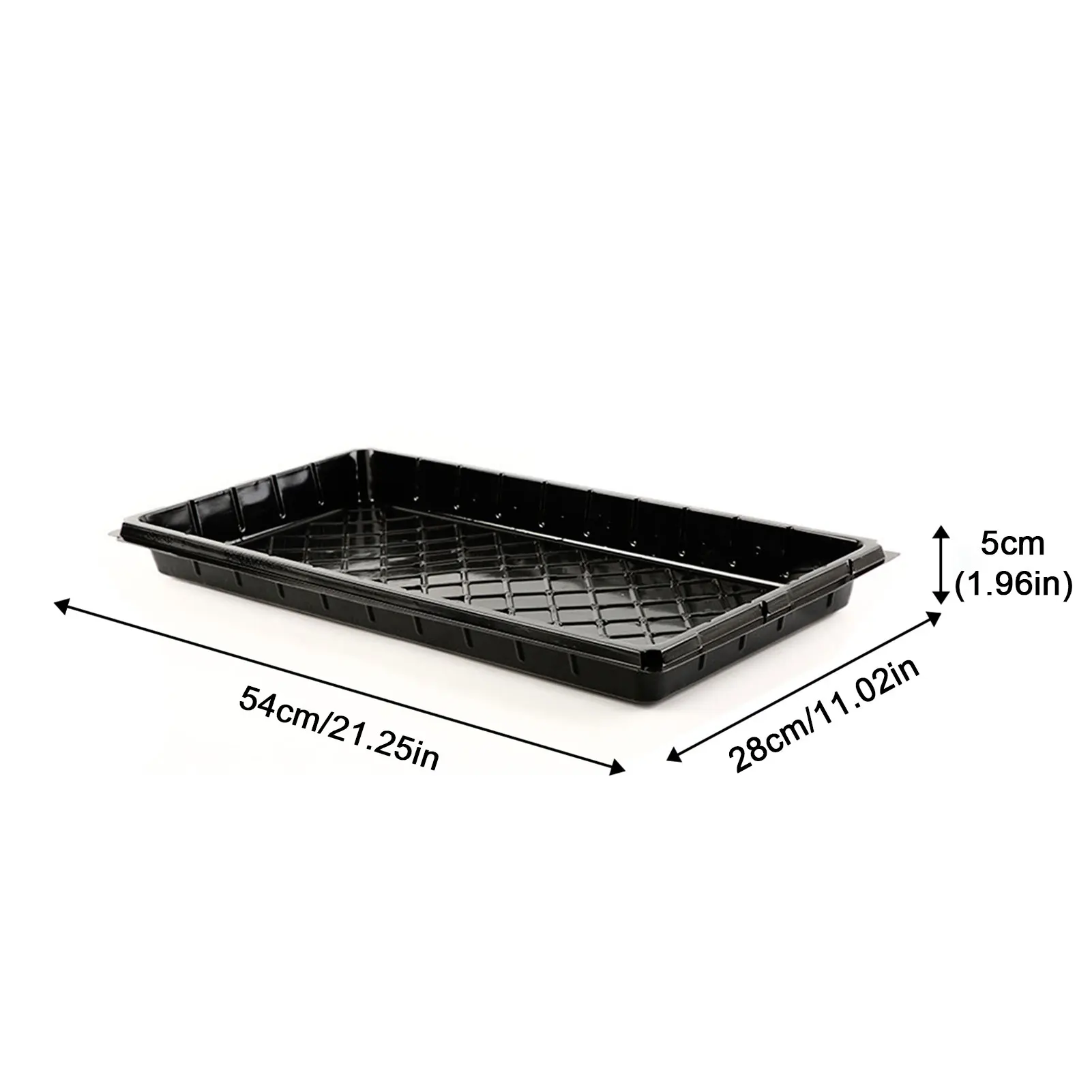 

2PCS Plants Seedling Tray For Greenhouse Plant Germination Nursery Pot Breeding Tray Succulent Flower Vegetable Seed Grow Box