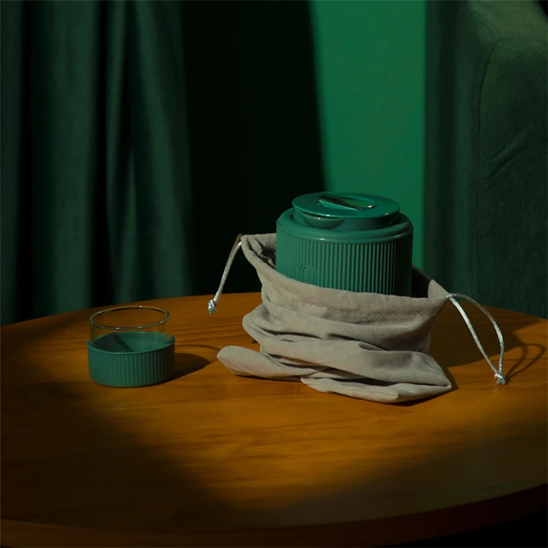 Электрический складной чайник портативный дорожный сжатый термос умная чашка с