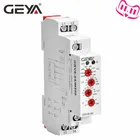 Реле GEYA GRV8-04, 3-фазное реле контроля напряжения с защитой фаз, временем задержки перенапряжения и реле напряжения реле пониженного напряжения, Din-рейка