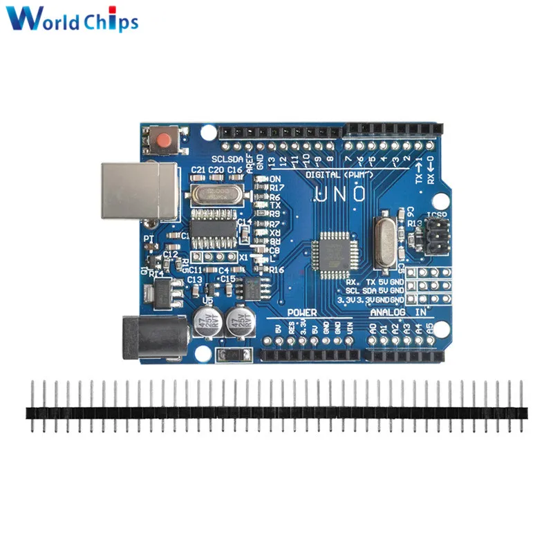 Плата драйвер UNO R3 ATmega328P 16 МГц CH340 CH340G USB Type B|uno r3|usb modulemodule board |