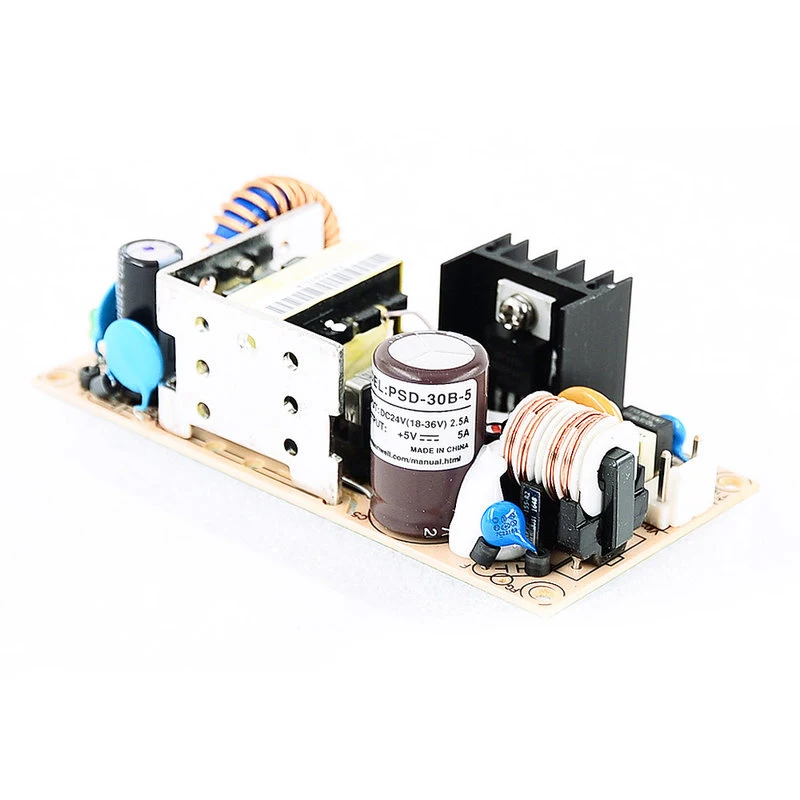PSD 05/15/30/45 A/B/C 05/12/24 DC Тип PCB единичный выходной источник питания 2:1 широкий диапазон
