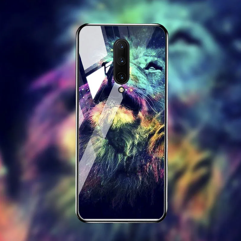 B103 Чехол из закаленного стекла для Oneplus 7T 7 Pro чехол s On для One plus 7T 7 Pro Чехол Coque Funda Bumper Coque для OnePlus 7 Pro - Цвет: B103
