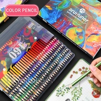 professional 4872120160180colors brutfuner water color pencils wood soft oil color pencil for school draw sketch art supplie