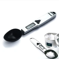 500g0 1g spoon scale lcd digital portable electronic kitchen scale measuring spoon ingredient weighing spoon weighing tools