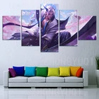 5 шт, Unforgotten Yone League of Legends видео игры плакат HD холст Художественная Настенная роспись для домашнего декора