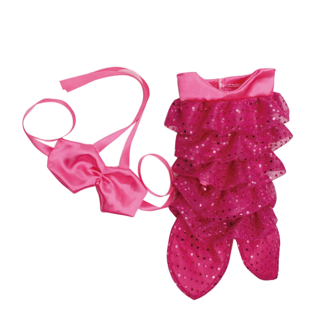 

Mermaid Bikini Dress for 18'' Doll Clothes Skirts Outfits Parts