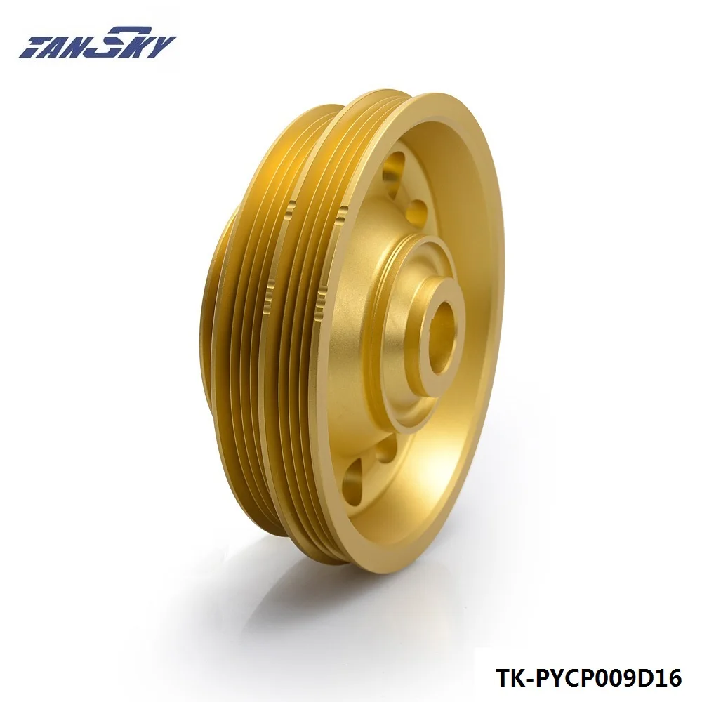 Алюминиевый светильник шкив для Honda Civic 92 95|crank pulley|aluminum crank pulleyhonda civic pulley |