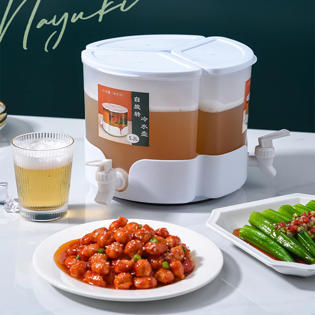 

360 диспенсер для напитков с поворотным механизмом для горячего и холодного сока