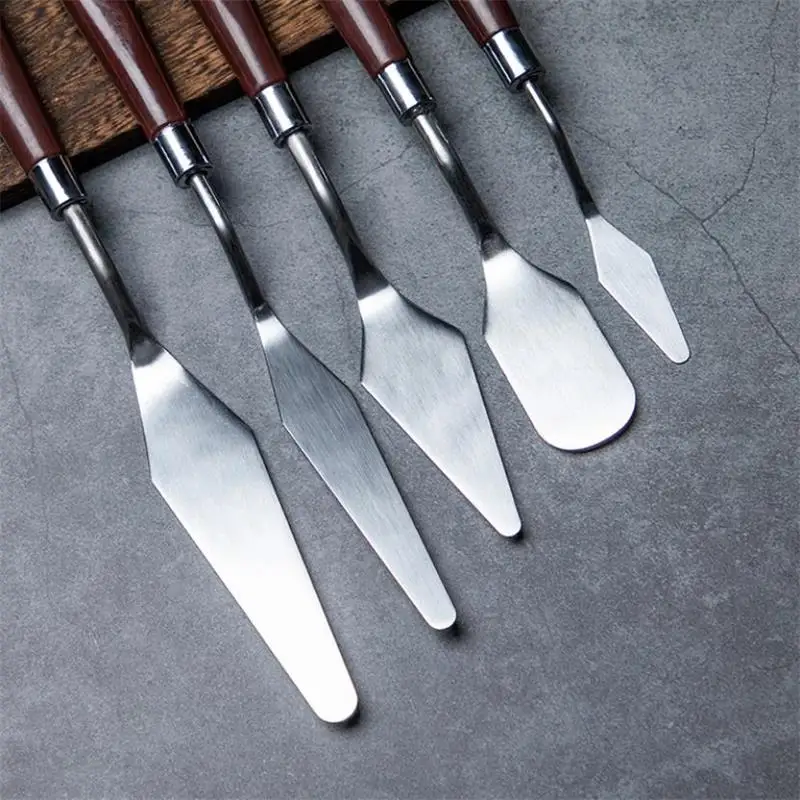 5 шт./компл. шпатель из нержавеющей стали инструменты для выпечки кондитерских