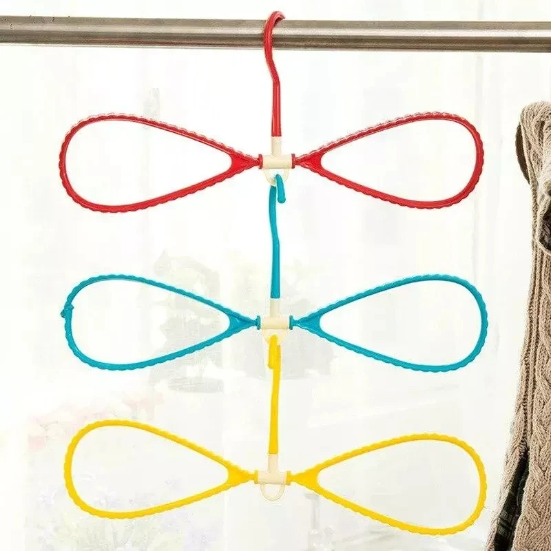 

Special Rotating Dual Stereo Plastic Non-slip Hanger T Multi-purpose Washing Clothes Hanger