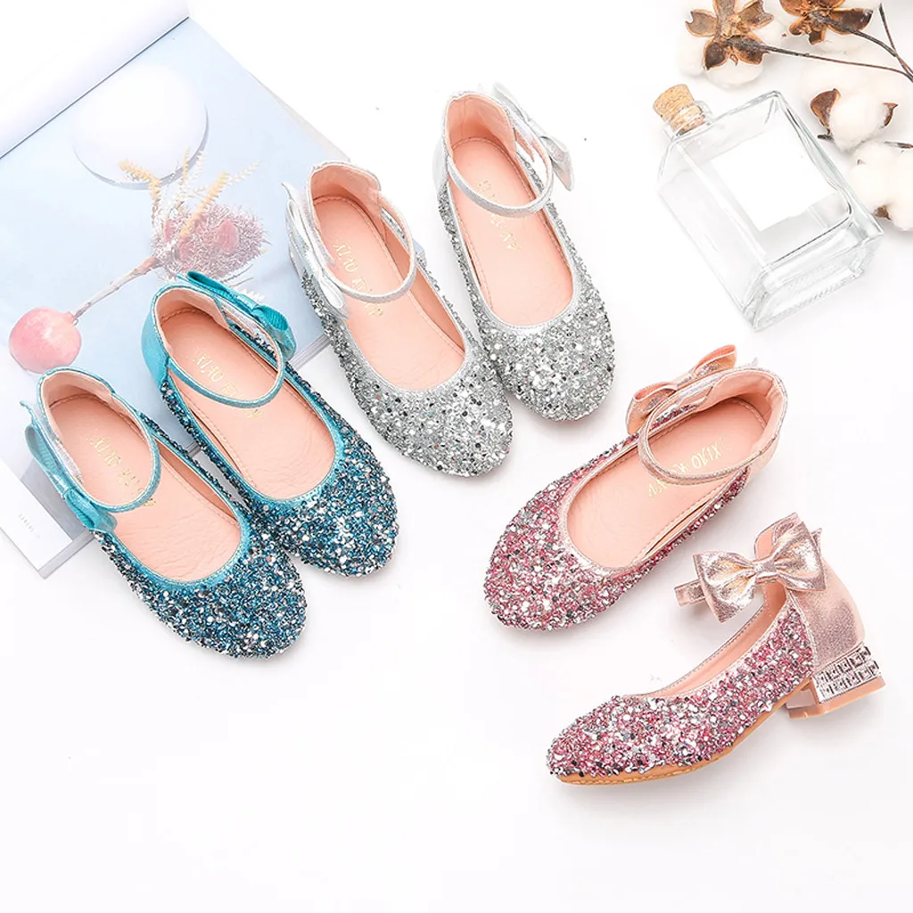 

SAGACE Girl Shoes Princess Heel Single Shoes For Dance Performance Leather Shoes Kids Girl Spring Summer Casual Shoes