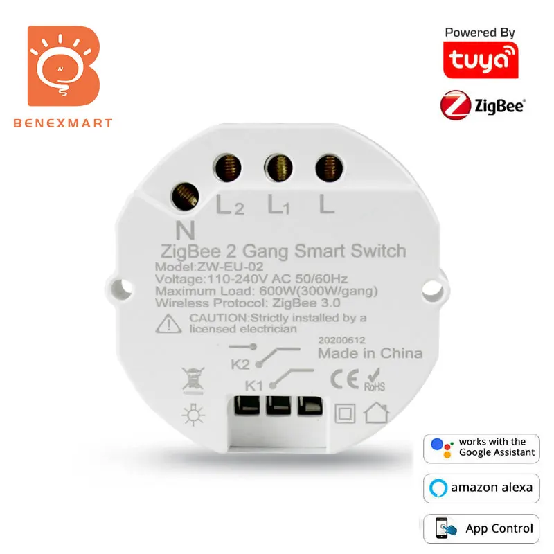 Zigbee 3 0 Smart автомат защити цепи светильник переключатель 100 240V Alexa Google Home SmartThings Tuya