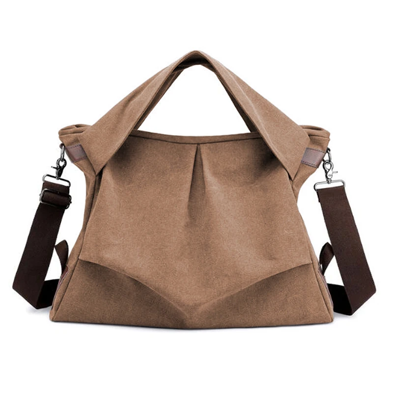 

Canvas Bags For Women 2020 Fashion Luggage Travel Bags School Ladies Hand Bag Large Crossbody Shoulder Tote Handbag