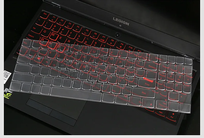 ТПУ чехол для клавиатуры ноутбука Lenovo Legion R720 Y720 Y540 Y530 Y520 Y730 Y740 (17 дюймов) Y7000(15 Y9000