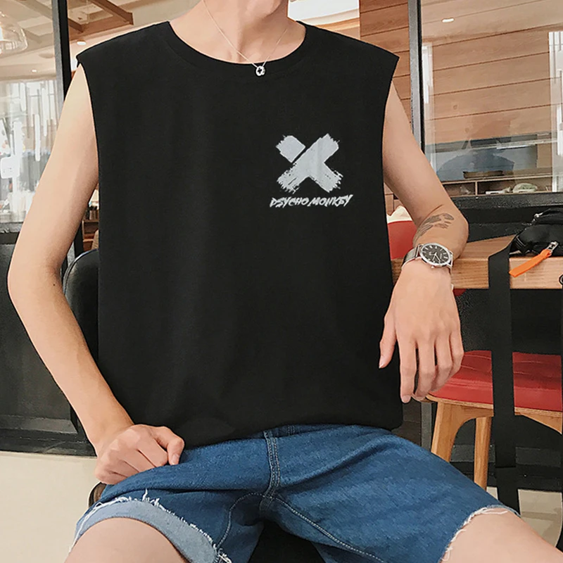 Модный длинный жилет для лесбиянок с переплетением груди внутри Свободный Tomboy