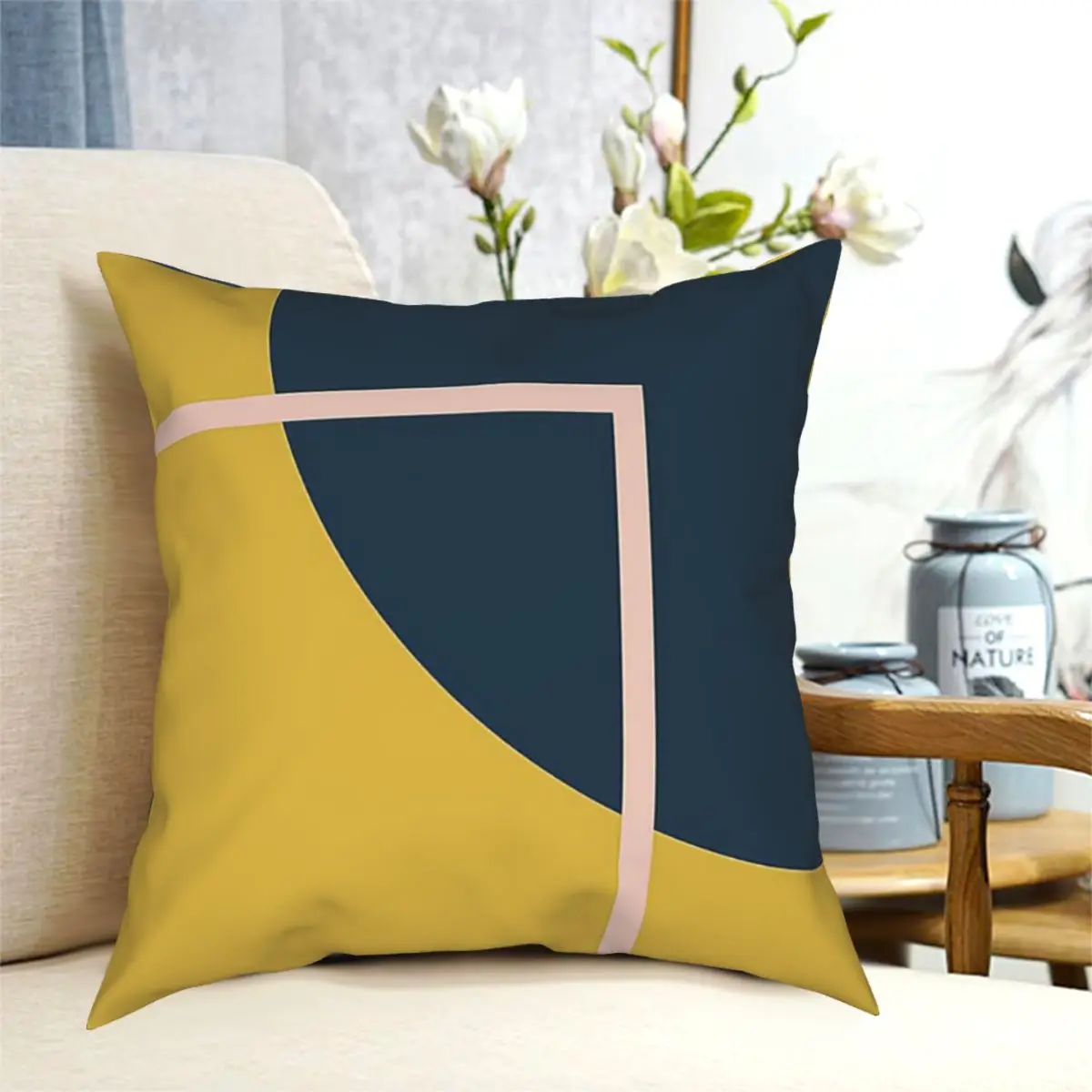

Modern Simple Abstract Floor Throw Pillow Bed Pillow Travel Pillow Cushion Cover Decorative Pillowcases Case Home Sofa Cushions