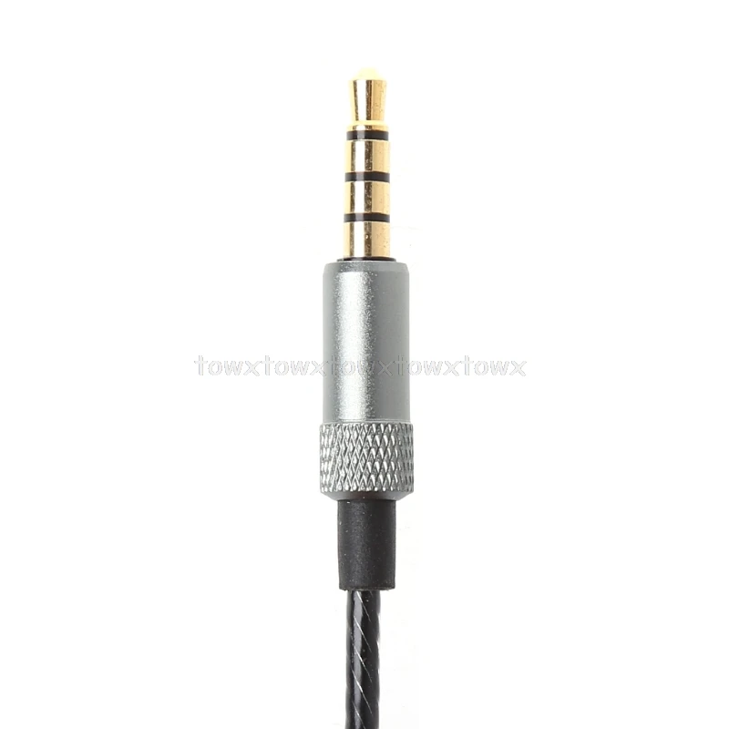 3.5mm 4pole Male Plug Jack DIY Replacement Headphone Audio Cable Maintenance Wire With MIC For Repair Upgrade Earphone | Электроника