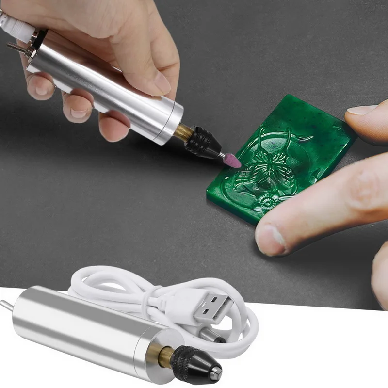 Мини электрическая ручка для гравировки 5 В набор ручек аксессуары