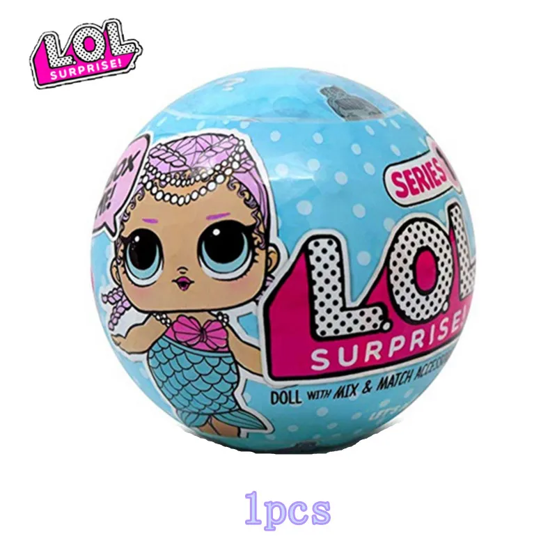 

LOLSURPIRSE doll toy cartoon doll surprise blind box model toy haha set ERTONG birthday Christmas gift 1pcs randomly sent