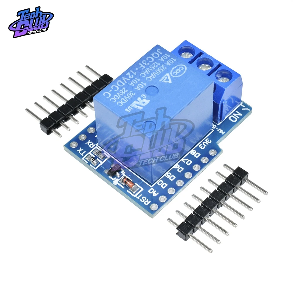 12 в пост. Тока одноканальный D1 Мини Релейный Щит релейный модуль ESP8266 макетная