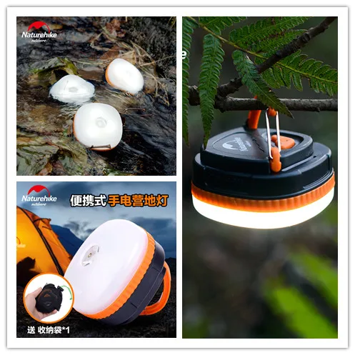 Палатка Naturehike портативная мини-светильник для кемпинга магнитный фонарь 3 режима