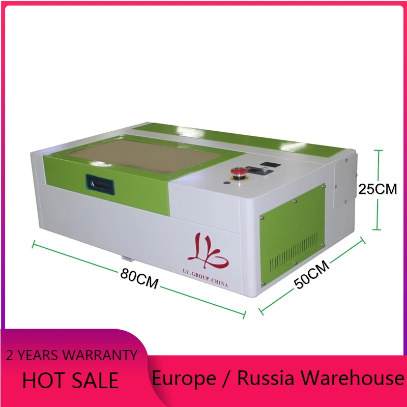 40 Вт CO2 USB лазерный гравировальный режущий станок гравер резак по дереву 3020 50