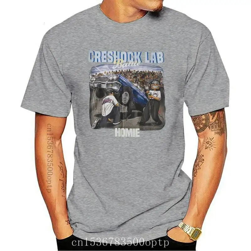 

New Men Hip Hop T-Shirt Streetwear Car Battle Audience Print T Shirt 2021 Harajuku Cotton Loose Summer Short Sleeve Tshirt Black