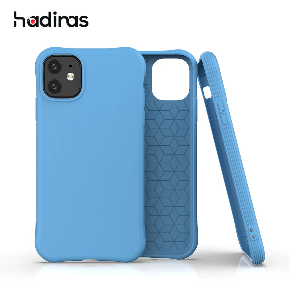 Мягкий силиконовый чехол для iPhone 11 Pro Max на XR X XS карамельный цвет Coque Capa 6 6s 7 8