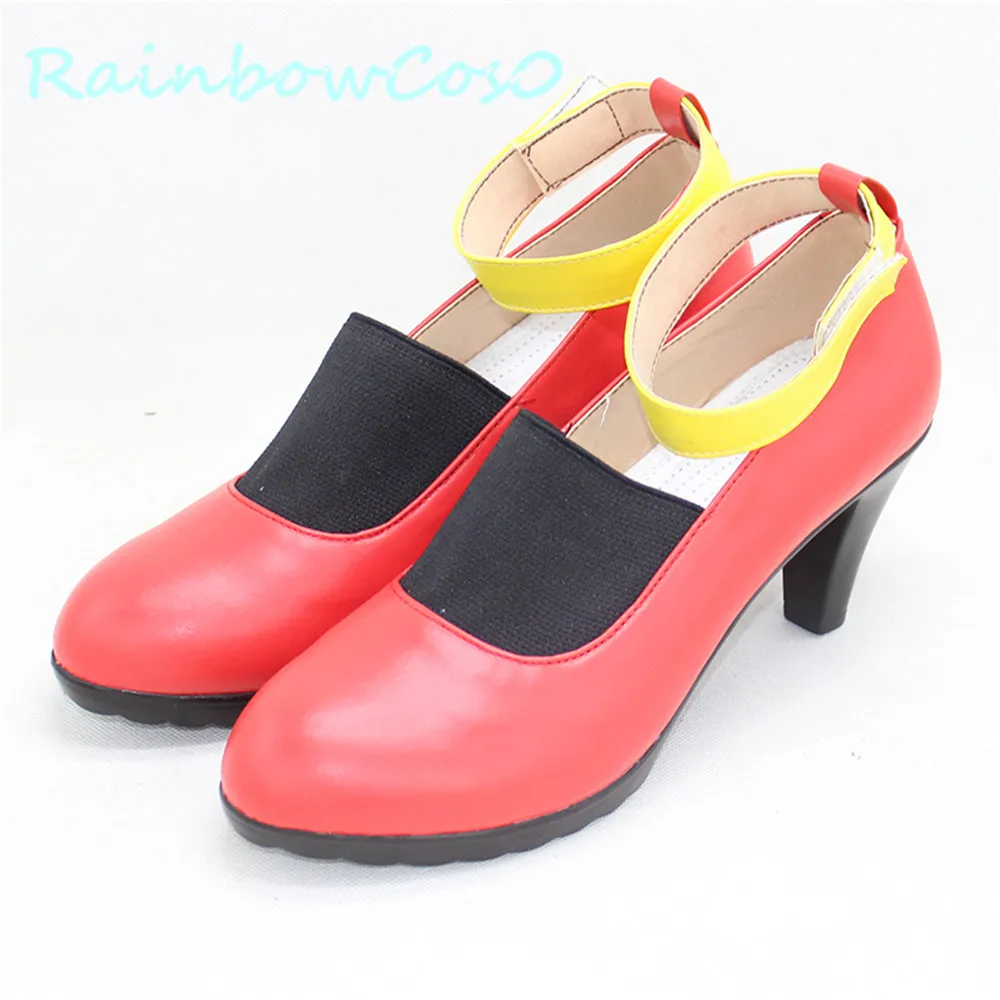 Hidan no aria Kanzaki H Aria Обувь для костюмированной вечеринки Ботинки на Хэллоуин RainbowCos0