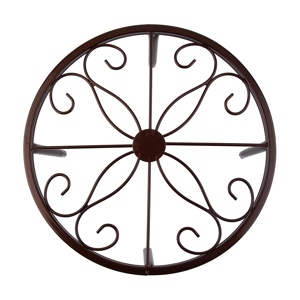 3 цвета европейский стиль металлический цветочный горшок стойка бонсай