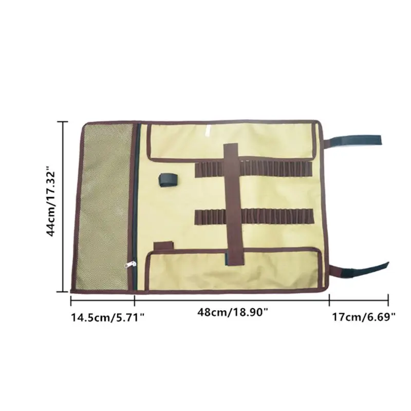 

Outdoor Camping Tent Peg Nail Storage Bag Tent Hammer Wind Rope Folding Tote Bag