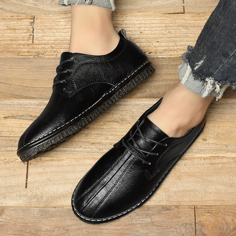 

Men Loafers Leather Casual Shoes For Men Lazy Shoes Luxury Brand Men Slipon Dress Shoes Male Shoes