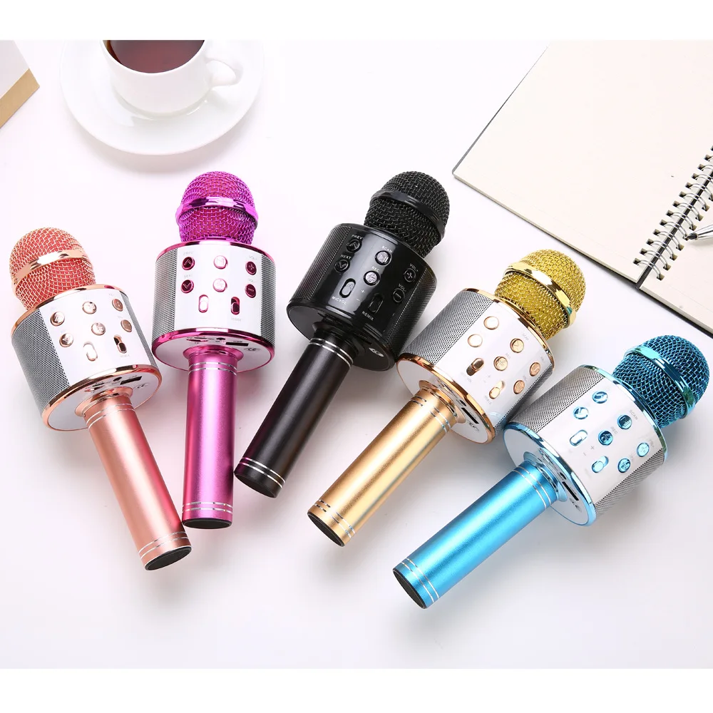 CELLA город WS-858 караоке конденсаторный Беспроводной микрофон ручной KTV прямые