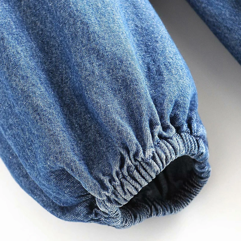 Винтажное Синее джинсовое платье весна-осень 2020 сексуальные женские мини-платья