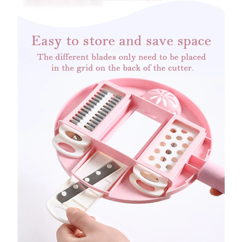 Кухонные инструменты 9 в 1 овощерезка с дренажной корзиной многофункциональная