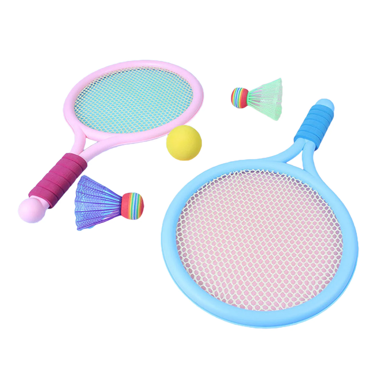 Детские игрушечные ракетки для бадминтона с противоскользящей ручкой паз