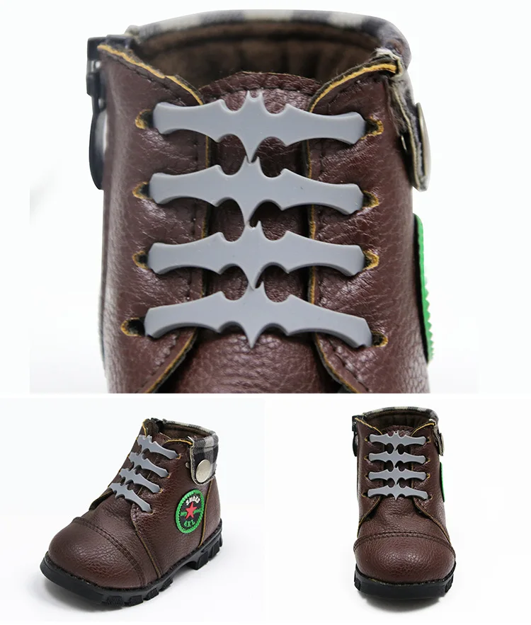 Специальные летучие мыши шнурки без шнурков ленивые силиконовые взрослые дети