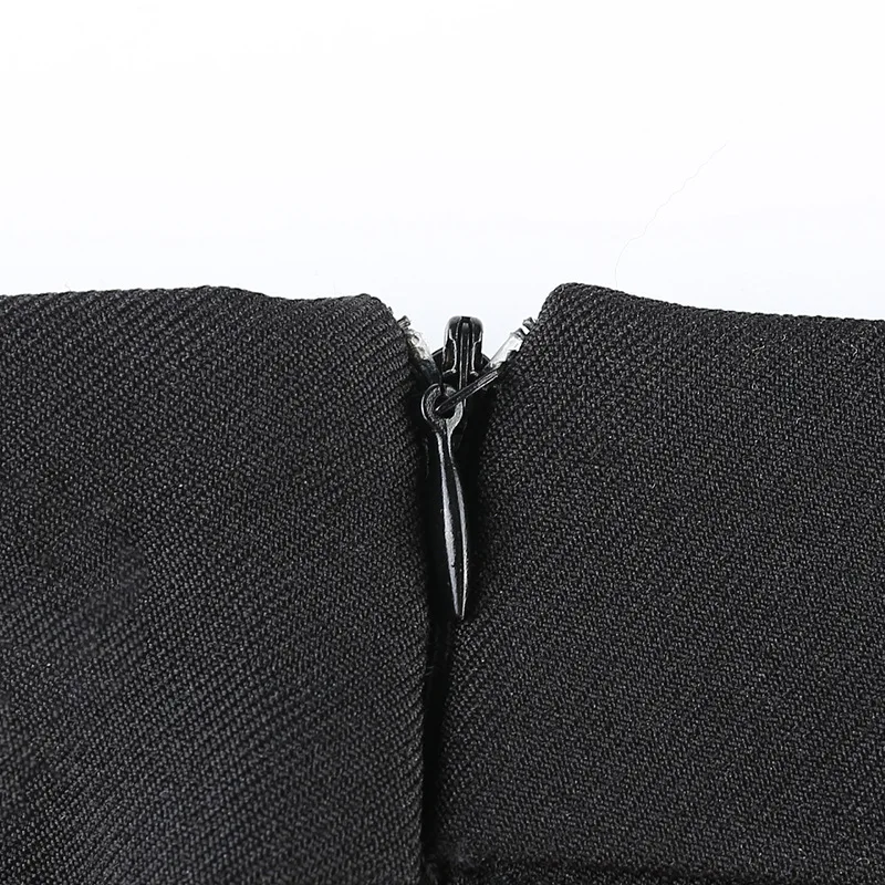 

Dark Style Sexy Gothic Women Mini Skirt High Waist Pleated Punk Grunge Black Summer Skirts 2020 Chic Irregular Rivet Streetwear