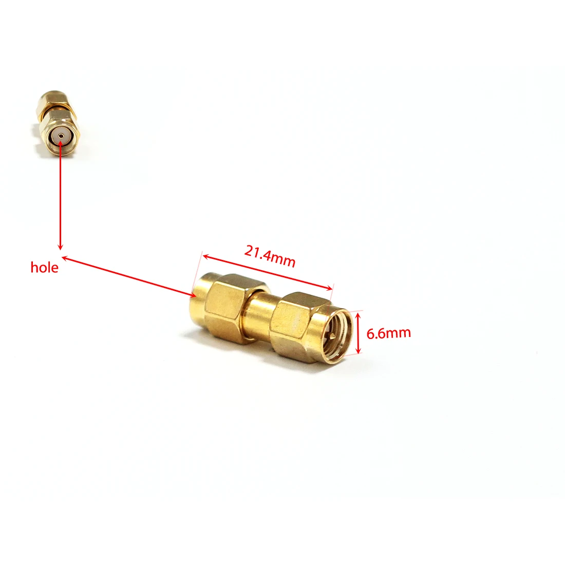 1 шт. SMA RP с разъемом папа Женские туфли на плоской подошве pin RF коаксиальный адаптер конвертер соединитель