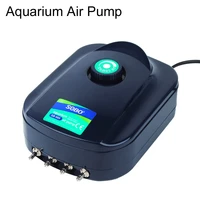 high power 3w 3 5w 8w 12w fish tank oxygen air pump fish aquarium air compressor adjustable air flow oxygen pump for fish