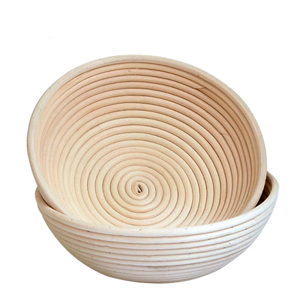 

Rattan Bread Proofing Basket Natural Oval Rattan Wicker Dough Fermentation Sourdough Bread Basket Baking Tools